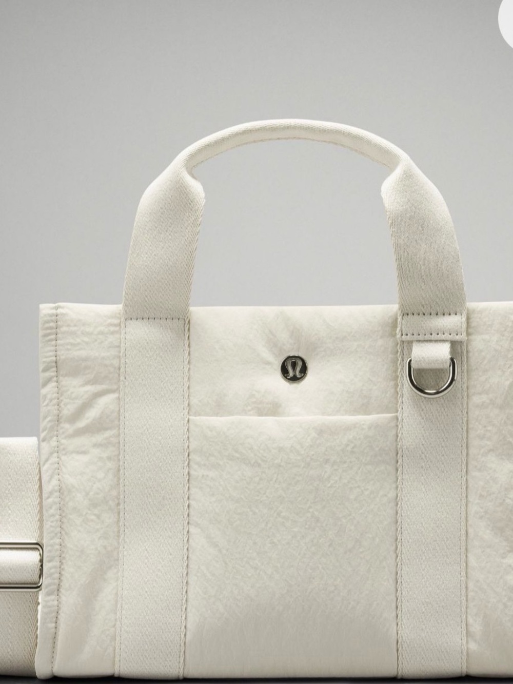 lululemon   Cream Boxy Tote Bag medium size